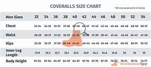 Discover 78 Mens Jumpsuit Size Chart Super Ceg Edu Vn