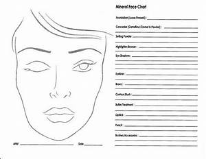 Free Printable Blank Makeup Face Charts Makeupview Co
