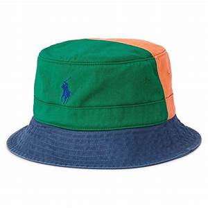 Polo Ralph Polo Ralph Colour Block Bucket Hat Mens Usc