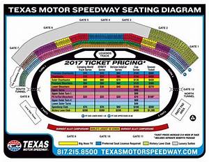 Texas Motor Speedway Seating Chart With Rows Tickets Price And Events