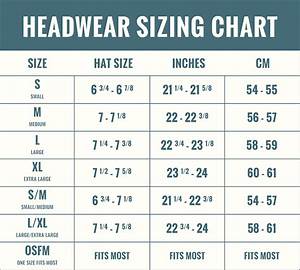 Hat Size Chart For Crochet