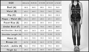 Size Chart Dress Length Guide For Height