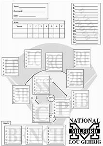 Baseball Depth Chart Template Excel