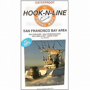 Hook N Line Fishing Map F203 San Francisco Bay Area