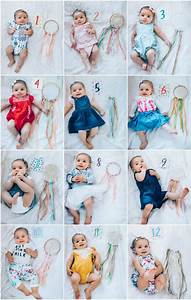 Baby Progression Photos First Year Monthly Baby Photos Baby Month By