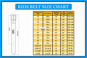 Belt Size Measurements For Men Women Kids Size Chart