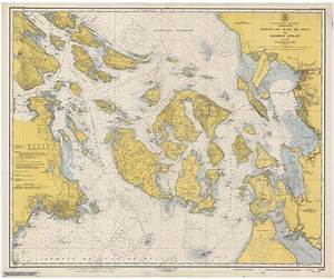 San Juan Islands Map 1948 Island Map San Juan Islands Historical Maps