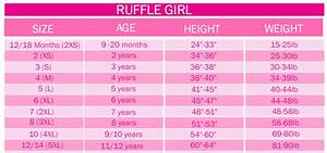 Size Chart Ruffle Girl