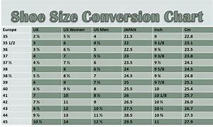 Shoe Sizes Conversion Chart Shoes Made In Italy Pinterest