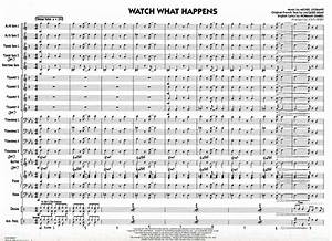 Watch What Happens Jazz Ensemble Big Band Jazz Standards For