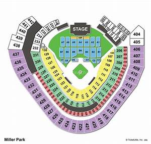 Miller Park Milwaukee Wi Seating Chart View