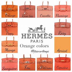 The Most Common Hermes Colors How It Looks Heychenny The Most