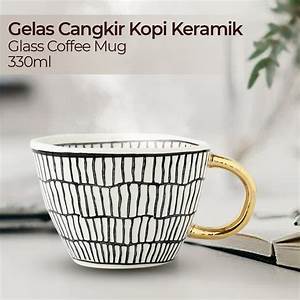 Gelas Cangkir Kopi Keramik