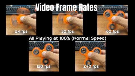 video frame rate