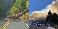 Oregon Wildfires Estacada