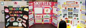 Skittles Science Fair