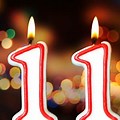 11 Birthday Candles