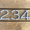 Inch House Numbers