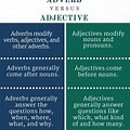 Adverb vs