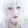 Albino People with Violet Eyes