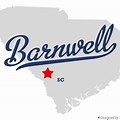 Barnwell South Carolina Map