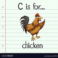 Chicken Flashcard
