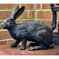 Cast-Bronze Rabbit Sculpture