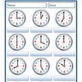 Clock Images for Each Time