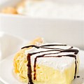Cream Puff Cake with White Chocolate Pudding Recipe