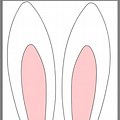 Easter Bunny Ears Printable Stencils