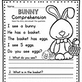 Easter Bunny Social Studies Worksheets