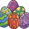 Easter Egg Styles Cartoon