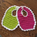 Free Easy Crochet Pattern for Baby Bibs