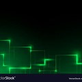 Futuristic Neon Green Background