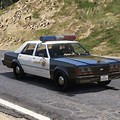 Retro Police Car