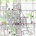 Gladwin Michigan City Map