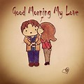 Good Morning My Love Cartoon