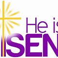 He Is Risen Easter Clip Art
