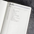 Page Bullet Journal Exa… 