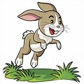 Jumping Bunny Clip Art