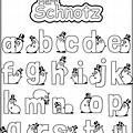 Letters for Coloring