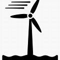 Offshore Wind Energy Icon