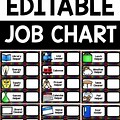 Job Chart Printables