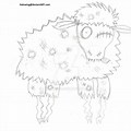 Scared Sheep Detailed Sketch