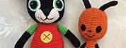 Rabbit Bing Cartoon Characters Knitting Patterns