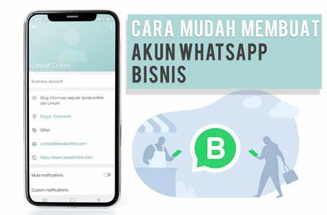 Percaya WhatsApp Bisnis Online