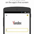 Yandex SEARCH App (android)