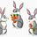 Bunny Family Clip Art
