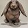 Ceramic Rabbit Sculpture