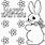 Easter Bunny Coloring Pages for Preschoolers
